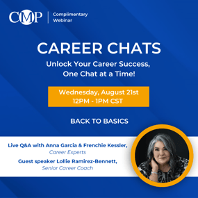 CMP Career Chats - August 2024